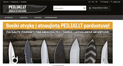 Desktop Screenshot of peiliai.lt